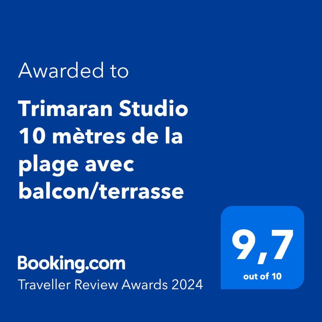 Trimaran Studio 10 Metres De La Plage Avec Balcon/Terrasse メール・レ・バン エクステリア 写真